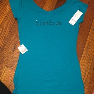 Bebe shirt with Swarovski crystals